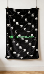 Chanel Throw Blankets